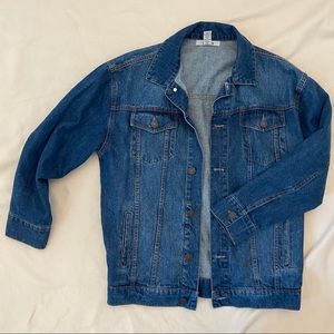 FADED OVERSIZED JEAN JACKET